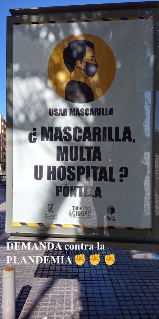 ¿Mascarilla, multa u hospital?